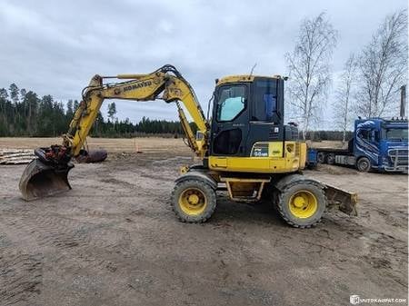 Komatsu PW98-MR6 -kaivinkone
